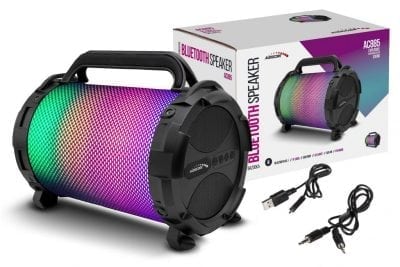 Głośnik BT AC885 BAZOOKA FM microSD LED 2500mAh