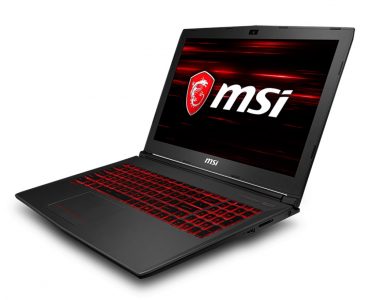 MSI GV62 8RD i7-8750H 8GB 1T GTX1050Ti FHD DOS