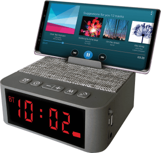 Głośnik bluetooth SoundClock 120 budzik 8W FM USB